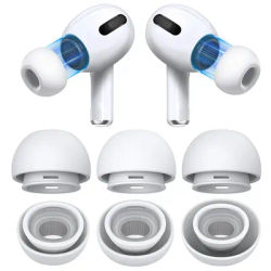 Auricolari per Airpods Pro riduzione del rumore auricolari in Silicone cuscinetti per le orecchie tappi per le orecchie Cover per Air Pods Pro 1st 2nd gen Eartip tappi per le orecchie
