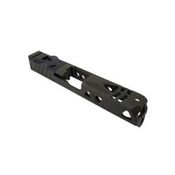 XTS Triangle Windows Glock 19 RMR Cut Slide Olive Drab Green G19-SLD2OD