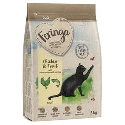 2kg Adult Chicken, Trout Feringa Duo Dry Cat Food