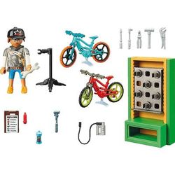 Playmobil Bike Workshop Gift Set
