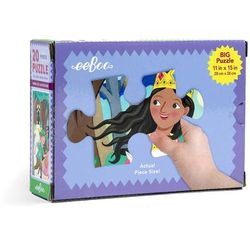 eeBoo 20 Piece Big Puzzle - Princess Adventure