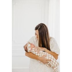 Copper Pearl Knit Swaddle Blanket - Rad