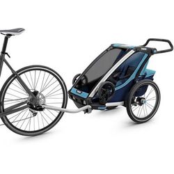 Thule Chariot Cross1 Multisport Trailer + Stroller - Blue