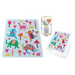 Jiggy Junior 100pc Puzzle - Dancing Animals by Archita Khosla