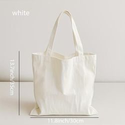 TEMU 10pcs Of Blank Canvas Bags, Hand-painted Bags For , Holiday Event Gift Bags