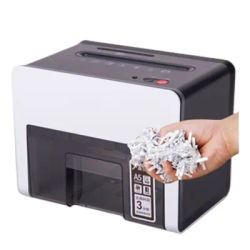 Electric Small Shredder Multifunctional Desktop Shredder Ultra Quiet Level 3