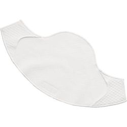 BabyBjrn Baby Carrier Accessories Bib for Carrier Mini & Free (Natural White, 2pk)