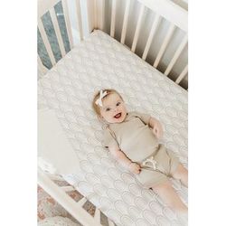 Copper Pearl Premium Fitted Crib Sheet - Bliss