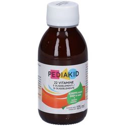 Pediakid 22 Vitamine E Oligoelementi Sciroppo 125 Ml ml