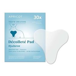 APRICOT Pad per il décolleté con riduzione delle rughe all'acido ialur