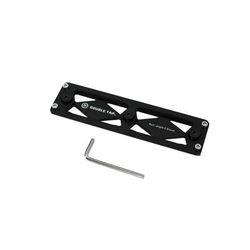 Double Tap Industries M-Lok to Arca Rail Adapter Plates 140mm Black AD-MA-140
