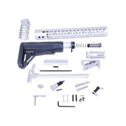 Guntec USA AR .308 Ultimate Rifle Kit Anodized Clear ULT-RK-308-CLEAR