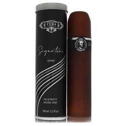 Cuba Signature For Men By Cuba Eau De Toilette Spray 3.3 Oz
