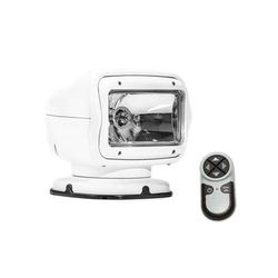 GoLight 2000GT White Halogen 225000 Candela Searchlight w/ Wireless Handheld Remote White 2000GT