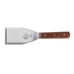 Mercer Culinary M18440 5" x 3" Turner w/ Rosewood Handle, Stainless Steel