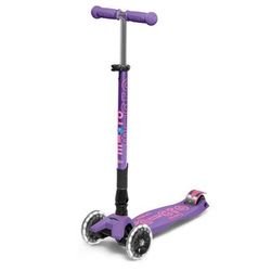 Micro Kickboard Micro Maxi Foldable LED Scooter - Purple