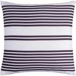 Akosua 20" Square Modern Off White/Black Outdoor Throw Pillow - Boutique Rugs