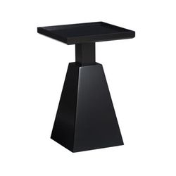 Cali Side Table Accent Tables (Including End Tables) by Linon Home Décor in Black