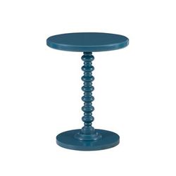 Spectrum Table Accent Tables (Including End Tables) by Linon Home Décor in Teal