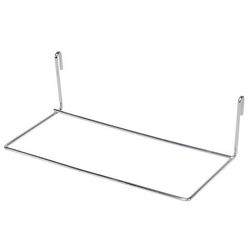 Quantum Food Service SG-HFF Store Grid Hanging File Folder - 12 1/4" x 6", Chrome, Silver