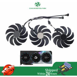PLD10020B12H DC12V 0.65A 4PIN Graphics fan For GIGABYTE AORUS GeForce RTX 4090 RTX 4080 RTX 4070 Ti MASTER