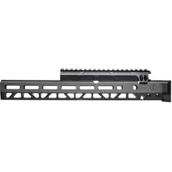 JMac Customs MMS 14.25in AK Handguard w/o Sling Loop Cut w/ AKM Gas Tube Black HGAKM1425NLH