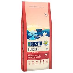 2x11kg Large Dogs Salmon & Beef Grain Free Bozita Dry Dog Food