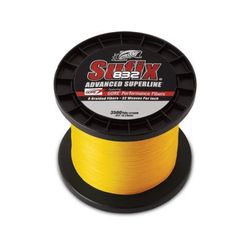 Sufix 832 Braid 6lb Line Hi-Vis Yellow 3500 Yds 660-406Y