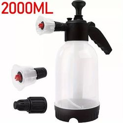 TEMU 2l Car Wash Pump Foam Sprayer Hand Held Wash Spray Bottle Snow Foam Detailing.