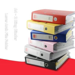 Large Capacity Big Ring Binder A4 Paper Document Organizer Lever Arch File Folder For Documents Storage