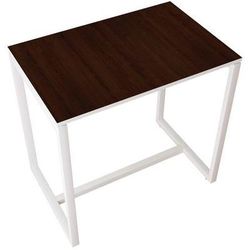 table réunion haute 4 personnes plt. wengé- manutan expert