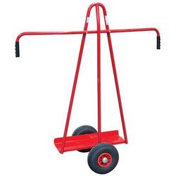 Chariot Porte-panneaux 300 Kg Poignée Fixe Roues Pneumatique - Fimm