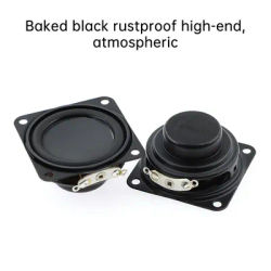 Haut-parleur magnétique interne 40mm, pleine fréquence, 16 cœurs, 4 Euro, 5W, haut-parleur Bluetooth carré