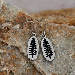 TEMU [customer ] -chic Silvery Dangle Earrings - Vintage Alloy, Casual Attire & Gifting