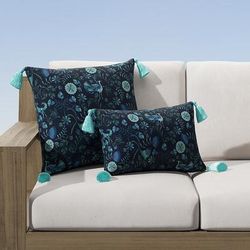 Imani Indoor/Outdoor Pillow - Air Blue, 20" x 20" Square Air Blue - Frontgate