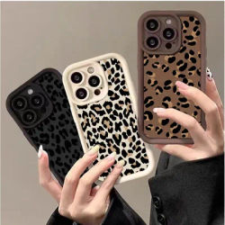 Retro Trendy Black Leopard Print Phone Case for Google Pixel 9 8 7 Pro 5G Pixel 7A 8A 9 Pro XL Silicone Soft Back Cover