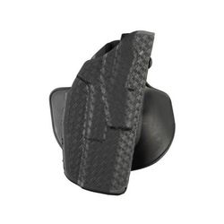 Safariland 7378 7TS ALS Concealment Paddle/Belt Loop Glock Holster Glock 17/Glock 22 SureFire X300U Right Basketweave Black 7378-8325-481