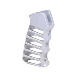 Guntec USA Ultralight Series Skeletonized Aluminum Pistol Grip Anodized Clear ULS-PG-CLEAR