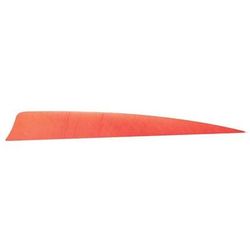 Trueflight Trueflight Shield Cut Feathers Orange 4in Lw 100 Pack