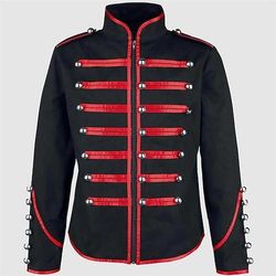 Cappotto Mascherata Giacca da circo Principe Aristocratico Retrò Vintage Rococò Paillettes Adulti Per uomo Carnevale Mascherata Evento / Festa Vestirsi
