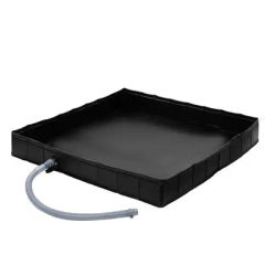 Foldable Shower Base Outdoor Tent RV Camping Awning Shower Tray Portable Shower Pan Foldable Shower Base for Camping Travel