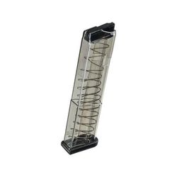 Elite Tactical Systems Glock 43 Pistol Magazine 9mm Luger 12 Round Clear 1 Pack Polymer GLK-43-12-12RD