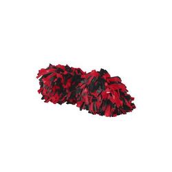 Augusta Sportswear 6003 Spirit Pom in Black/Red