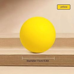 "TEMU Silent Bounce Sponge Basketball & Soccer Ball - 6" Diameter, No-noise Fun For Indoor Play & Training - Perfect Gift For Halloween, Christmas, Thanksgiving"