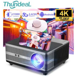 ThundeaL Full HD 1080P Projector TD98W for 2K 4K Video Audio WiFi Android Home Theater TD98 Cinema Beam Projector PK DLP Beamer
