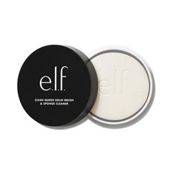 e.l.f. Cosmetics Clean Queen Solid Brush & Sponge Cleaner - Vegan and Cruelty-Free Makeup