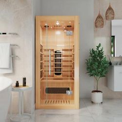 Randolph Morris Hemcrest 36 Inch Hemlock Infrared Sauna RMHS011HA