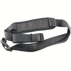 TEMU Scooter & Bike Carry Strap - Adjustable, Anti-slip Shoulder Strap For Kickboards, Balance Bikes, Beach - Nylon, Black