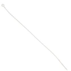 11" Beaded Releasable Security Tie - Natural, Case Of 1000 (CTBR1A)