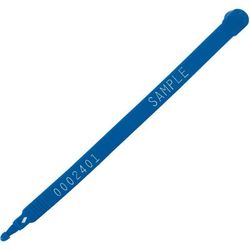 7 1/2" Blue Plastic Truck Seals, Case Of 100 (SE1027BL)